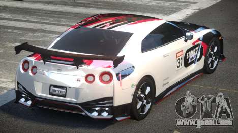 Nissan GT-R GS Nismo L7 para GTA 4