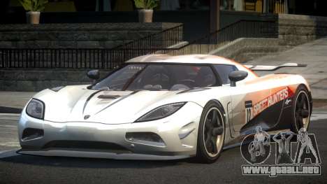 Koenigsegg Agera PSI Sport L5 para GTA 4