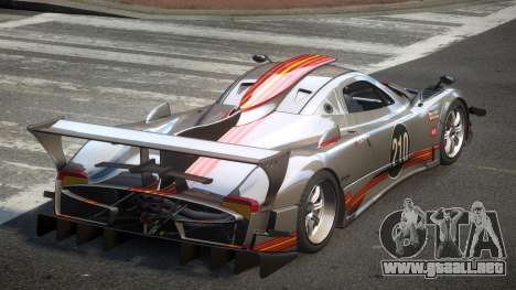 Pagani Zonda GST Racing L3 para GTA 4