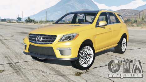 Mercedes-Benz ML 63 AMG (W166) 2012