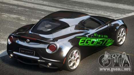 Alfa Romeo 4C L-Tuned L9 para GTA 4