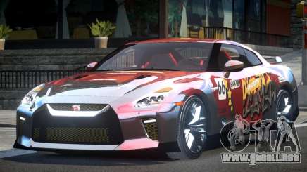 Nissan GTR PSI Drift L11 para GTA 4