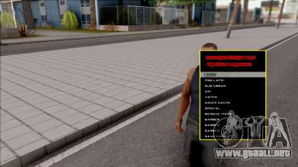 Manager Design v2.0 VIP para GTA San Andreas