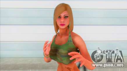 Deadpool Bikini Fan Girl Beach Hooker V6 para GTA San Andreas