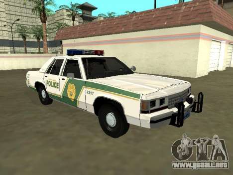Ford LTD Crown Victoria 1991 Miami Dade M Police para GTA San Andreas