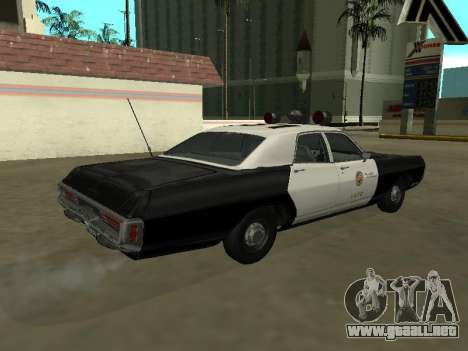 Dodge Polara 1972 Departamento de Policía de Los para GTA San Andreas