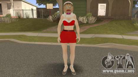 Sarah Brayan Berry Burberry Christmas Special V3 para GTA San Andreas