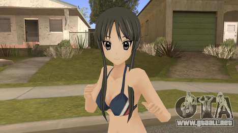 Mio Akiyama Beach para GTA San Andreas