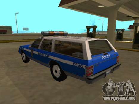 Chevrolet Caprice 1987 SW Departamento de Policí para GTA San Andreas