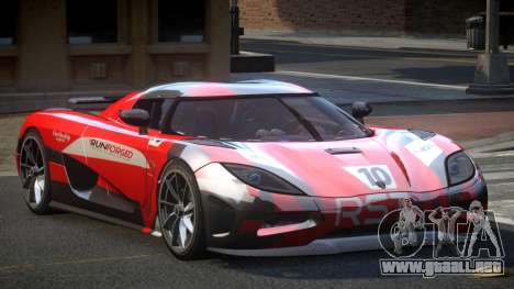 Koenigsegg Agera PSI L6 para GTA 4