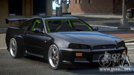 Nissan Skyline R34 GST-R para GTA 4