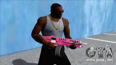 GTA V Vom Feuer Assault Shotgun Pink V5 para GTA San Andreas