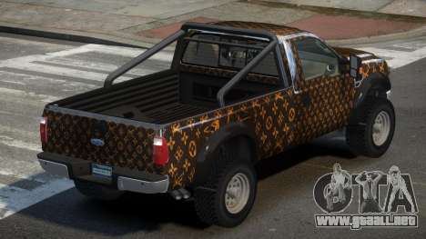 Ford F350 GST TR PJ8 para GTA 4