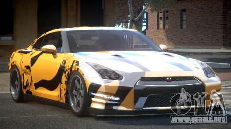 2011 Nissan GT-R L8 para GTA 4