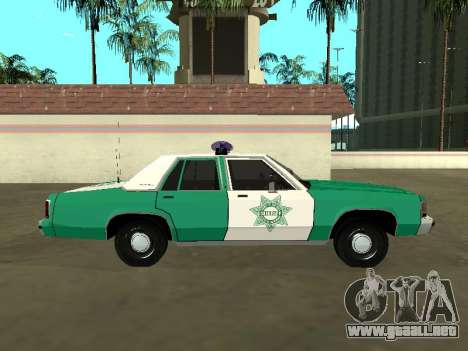 Ford LTD Crown Victoria 1991 Condado de San Dieg para GTA San Andreas