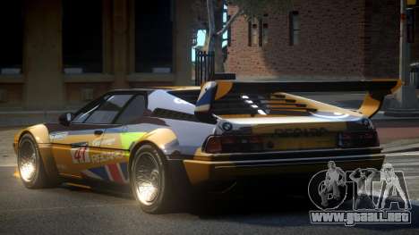 1981 BMW M1 L10 para GTA 4