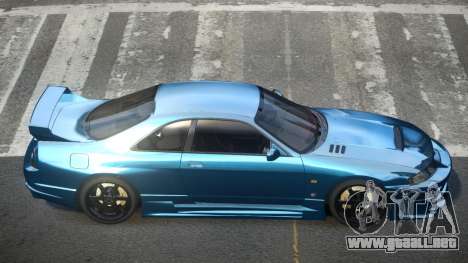 1997 Nissan Skyline R33 para GTA 4