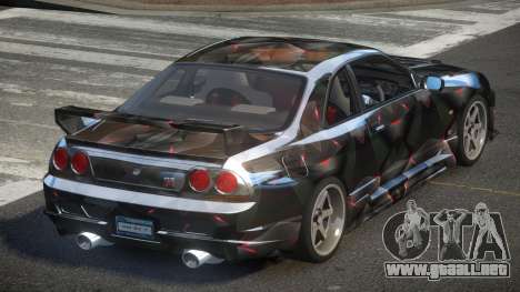 1997 Nissan Skyline R33 L8 para GTA 4