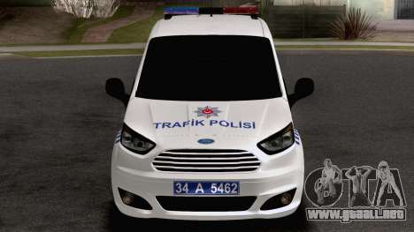 Ford Tourneo Courier Traffic Police para GTA San Andreas