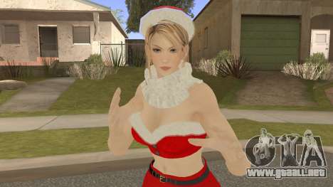 Sarah Brayan Berry Burberry Christmas Special V2 para GTA San Andreas