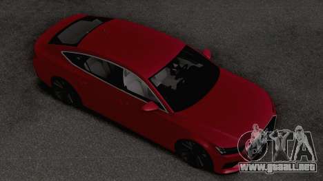 Audi A7 2020 TR Plates para GTA San Andreas