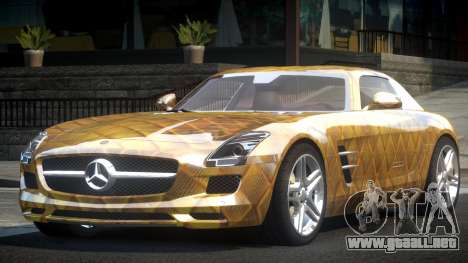 Mercedes-Benz SLS BS A-Style PJ6 para GTA 4