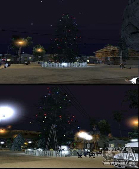 Mod de Navidad El más hermoso 2020 LE para GTA San Andreas