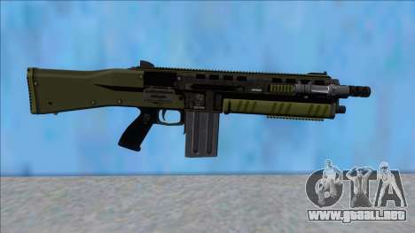 GTA V Vom Feuer Assault Shotgun Green V12 para GTA San Andreas