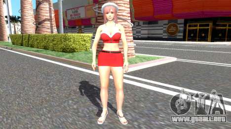 Honoka Christmas Collection para GTA San Andreas