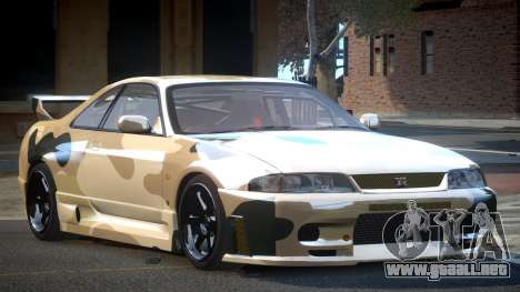 Nissan Skyline R33 BS L2 para GTA 4