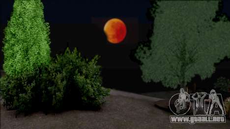 Luna Roja Para Halloween para GTA San Andreas