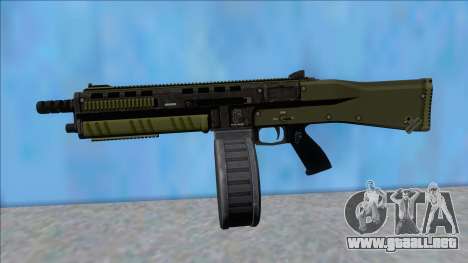 GTA V Vom Feuer Assault Shotgun Green V11 para GTA San Andreas