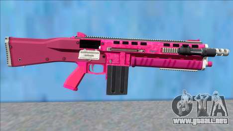 GTA V Vom Feuer Assault Shotgun Pink V12 para GTA San Andreas