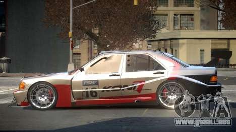 Mercedes-Benz 190E W201 L5 para GTA 4