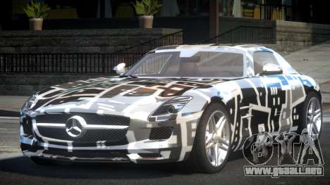 Mercedes-Benz SLS BS A-Style PJ2 para GTA 4