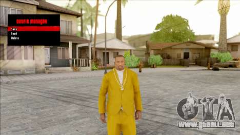 Outfit Manager Like GTA 5 Online para GTA San Andreas