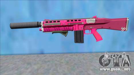 GTA V Vom Feuer Assault Shotgun Pink V4 para GTA San Andreas