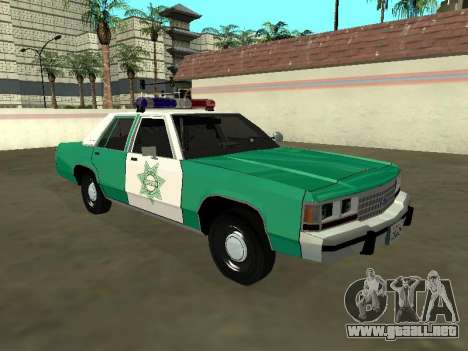 Ford LTD Crown Victoria 1991 Condado de San Dieg para GTA San Andreas