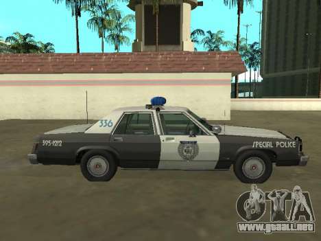 Ford LTD Crown Victoria 1987 Medford Spec Police para GTA San Andreas