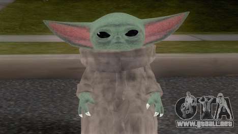 Baby YodaGrogu from The Mandalorian para GTA San Andreas