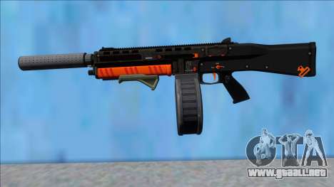GTA V Vom Feuer Assault Shotgun Orange V13 para GTA San Andreas