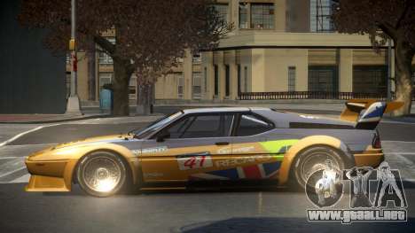 1981 BMW M1 L10 para GTA 4