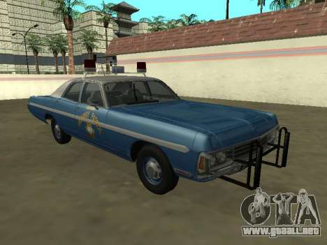 Dodge Polara 1972 Nevada Highway Patrol para GTA San Andreas