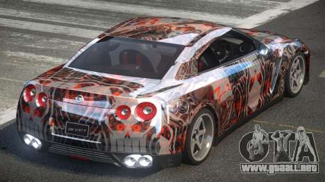 2011 Nissan GT-R L6 para GTA 4