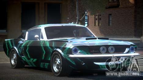 Shelby GT500 BS Old L10 para GTA 4