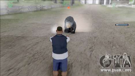 Brown Bear at Farm para GTA San Andreas