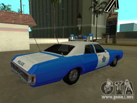 Dodge Polara 1972 Departamento de Policía de Chi para GTA San Andreas