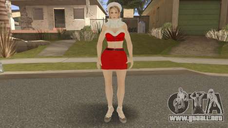 Sarah Brayan Berry Burberry Christmas Special V2 para GTA San Andreas