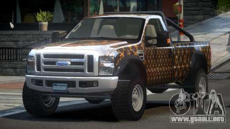 Ford F350 GST TR PJ8 para GTA 4