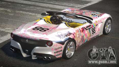 2016 Ferrari F12 SR L4 para GTA 4